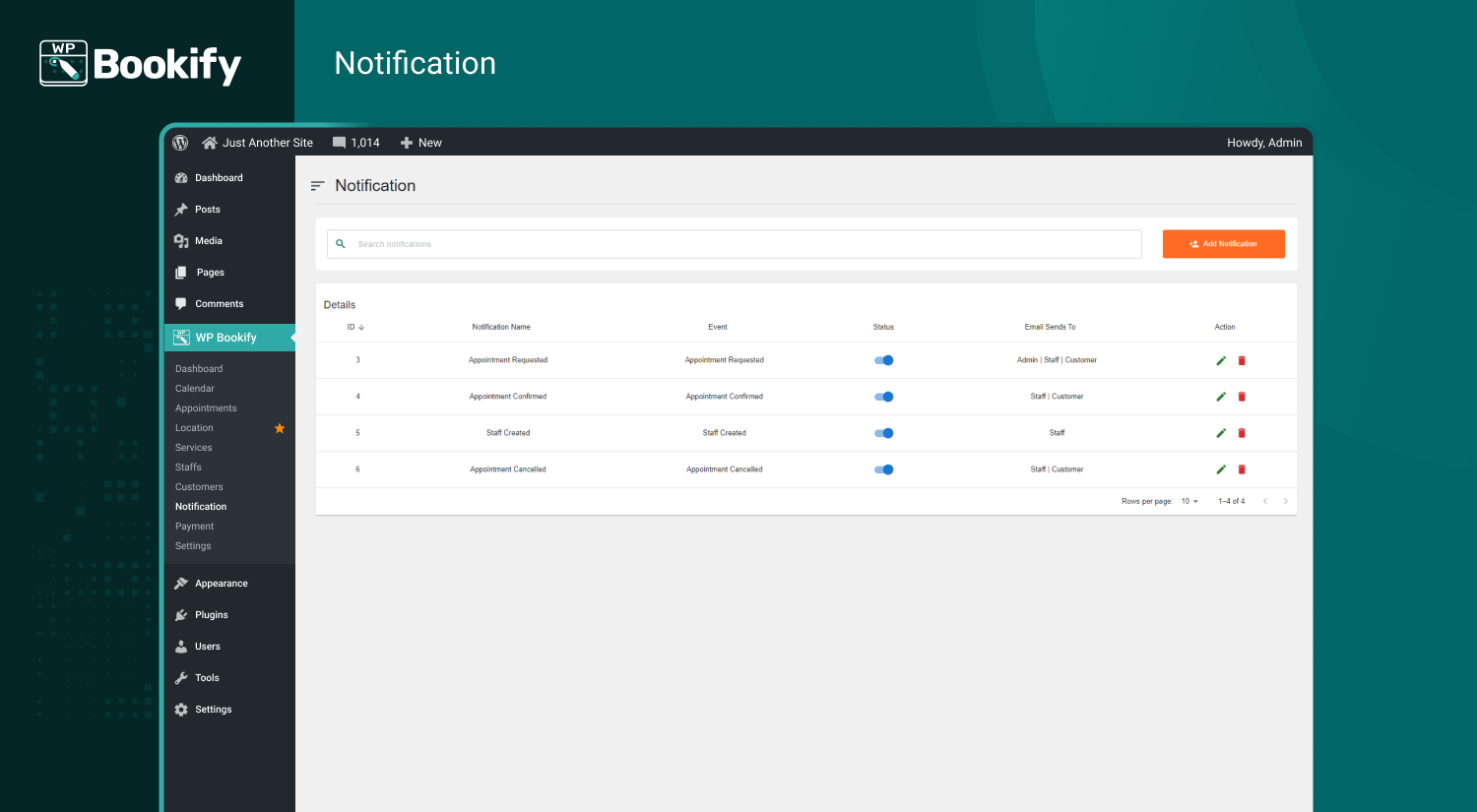 Frontend Confirmation Tab