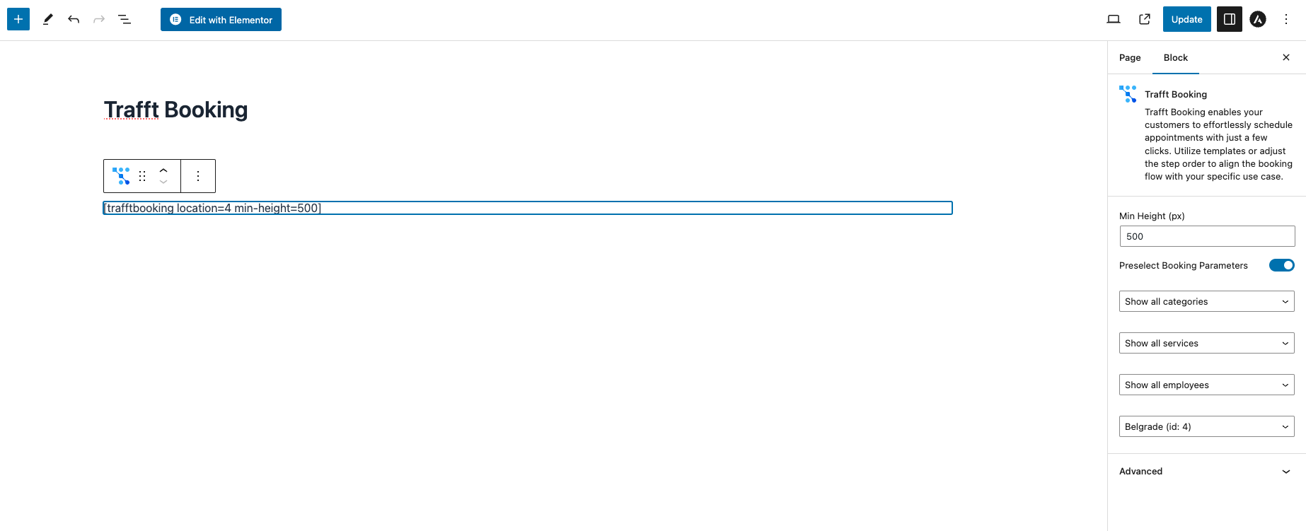 Adding Shortcode in Gutenberg