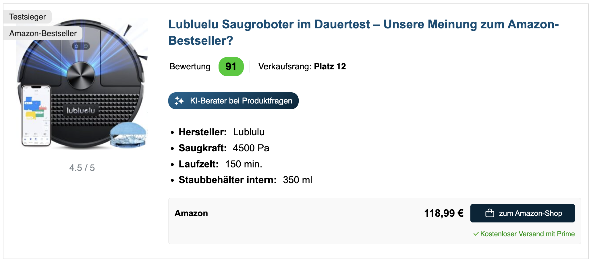 Amazon price chart showing historical data and a price alert feature.