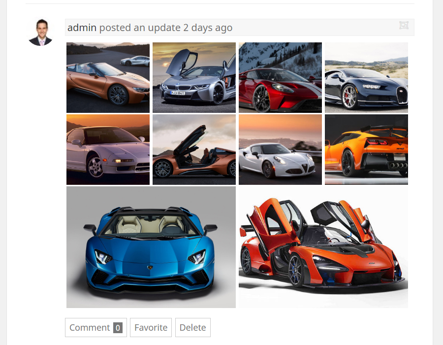 A block style consisting of ten images.