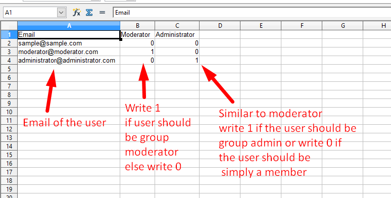 CSV File.