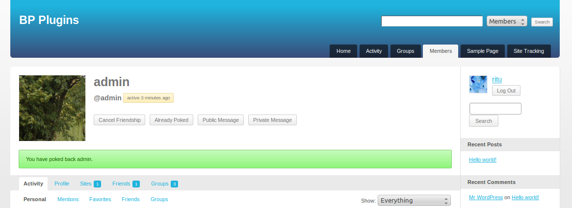 This shows  poke screen screenshot-2.png