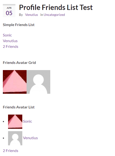 screenshot-3.png Profile List shortcode friends list outputs