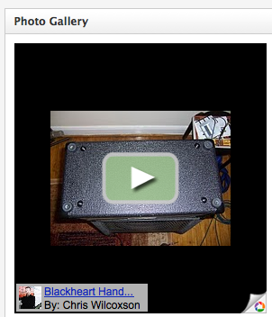 Video Player Widget options