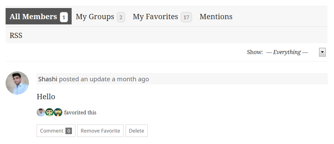 Plugin in action