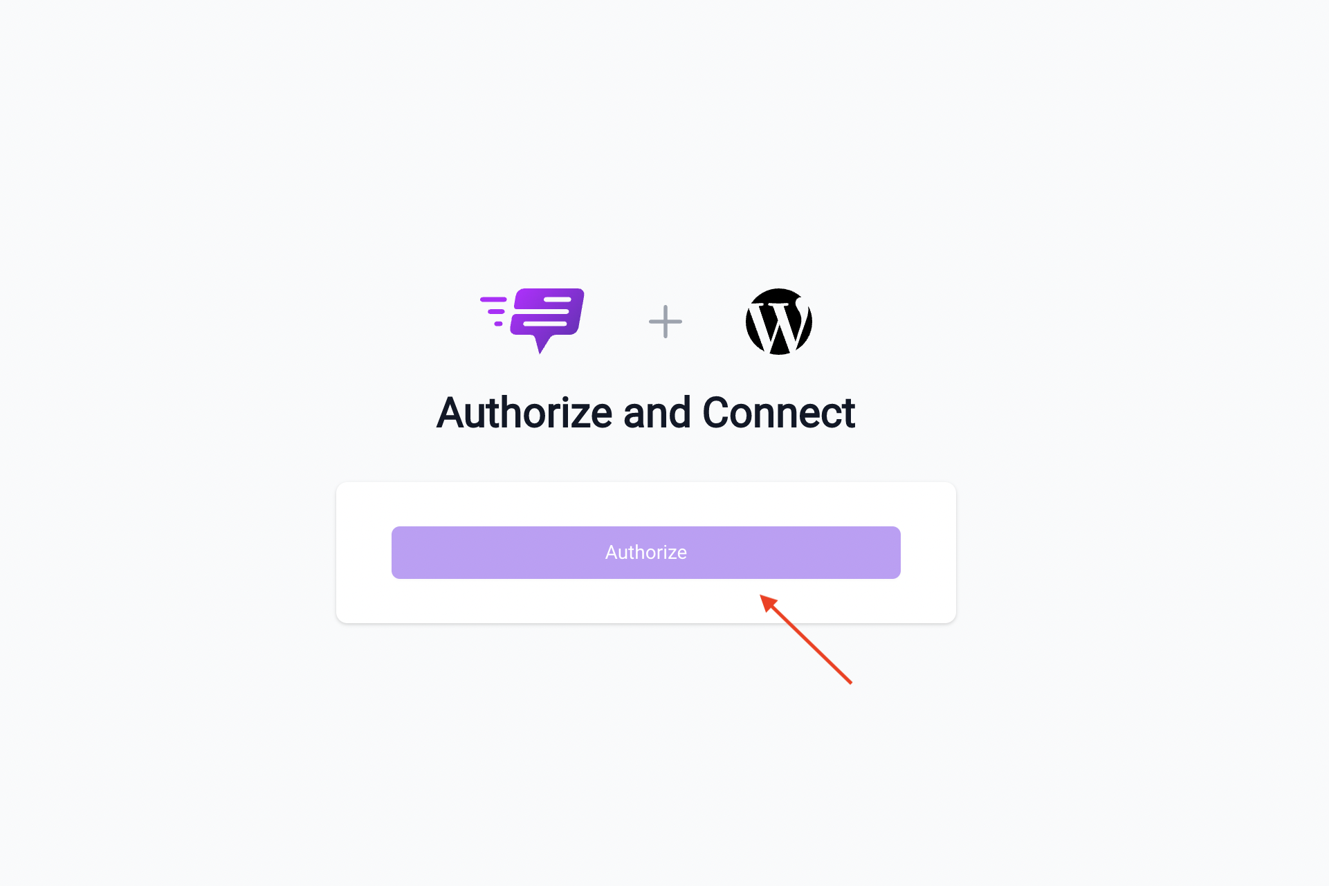 Authorize and connect with Bramework