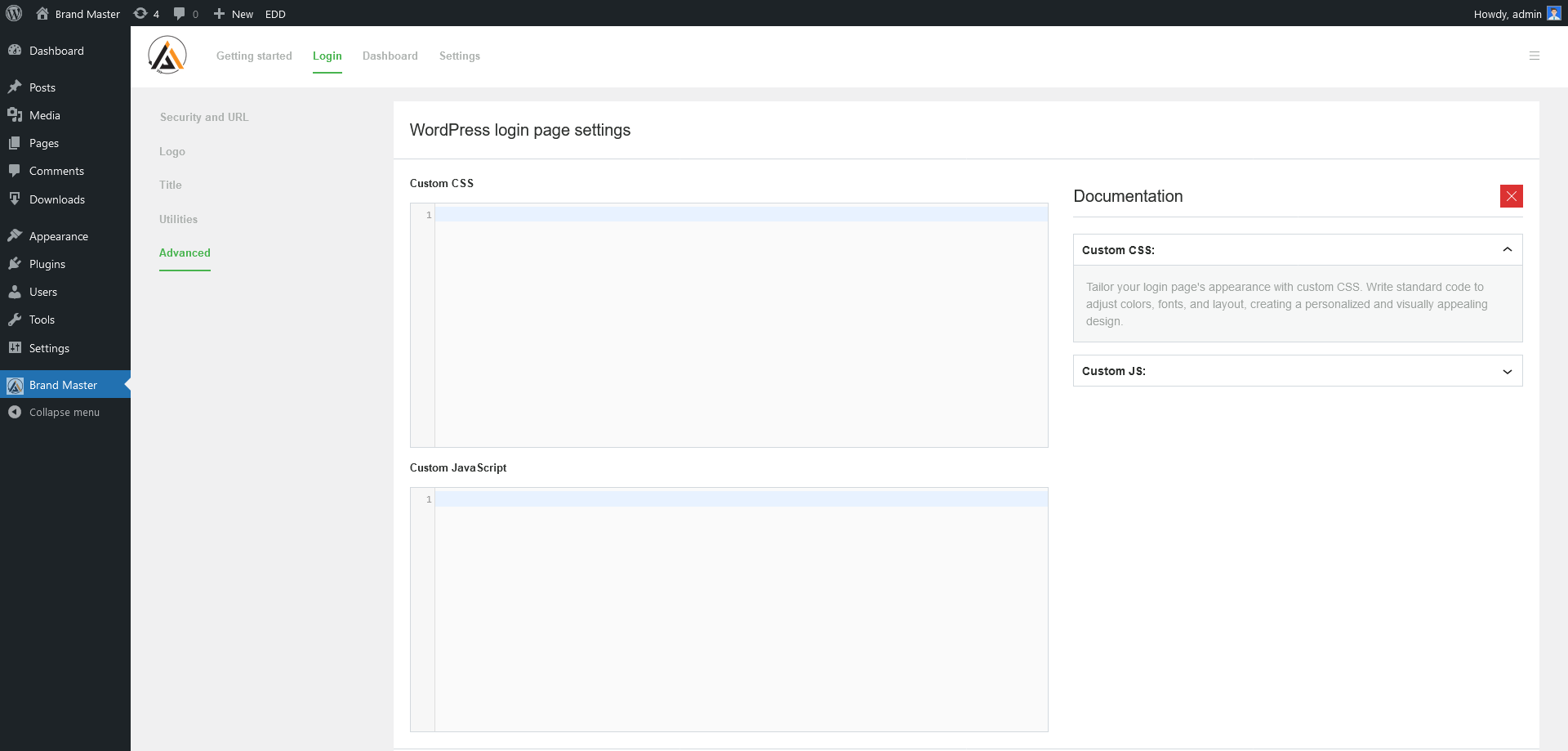 Dashboard - Frontend Dashboard => Elements