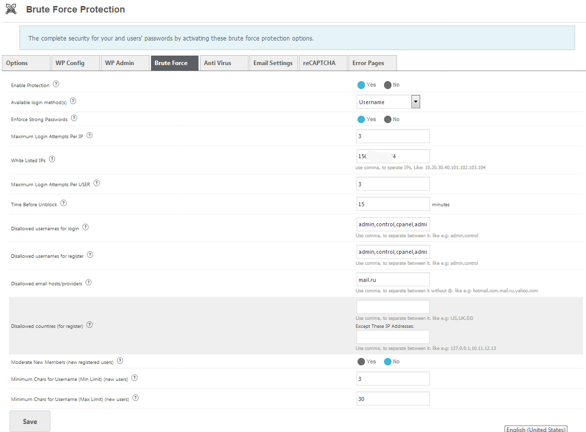 Wordpress Firewall -Part 2