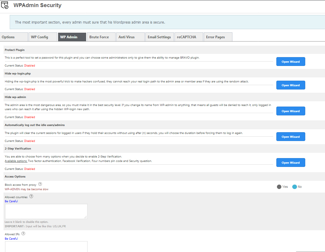 Wordpress Housekeeping