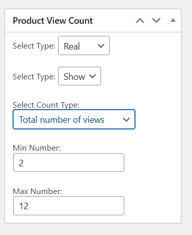 Example of custom views displayed on a product page.