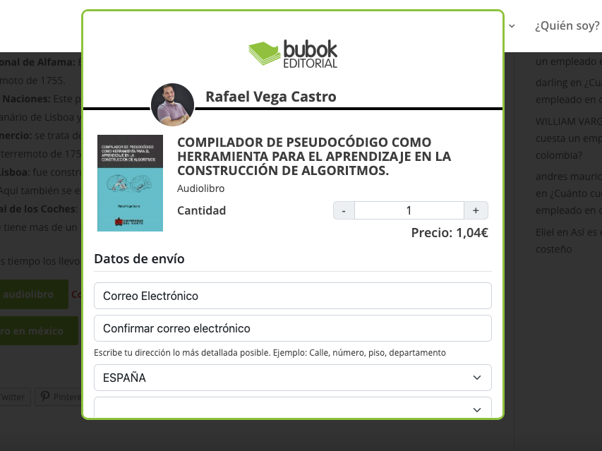Venta de tu libro en formato impreso o digital sin salir de tu sitio