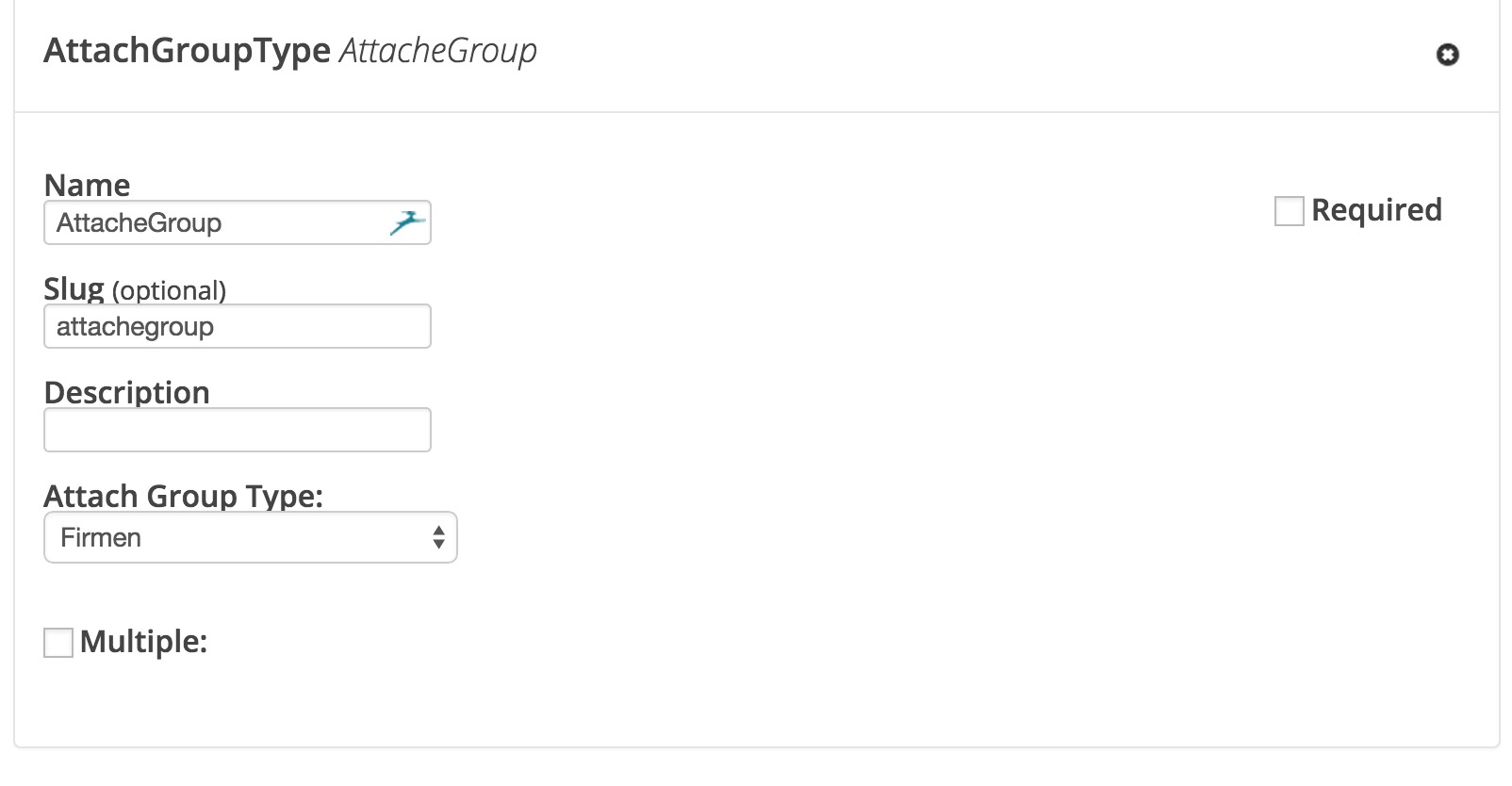 **Attache Groups Taxonomy Form Element** - A Form Element to select a Group you want to create a relationship for.