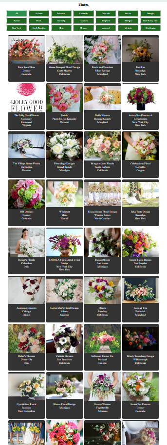 Live site with a bunch of listings.