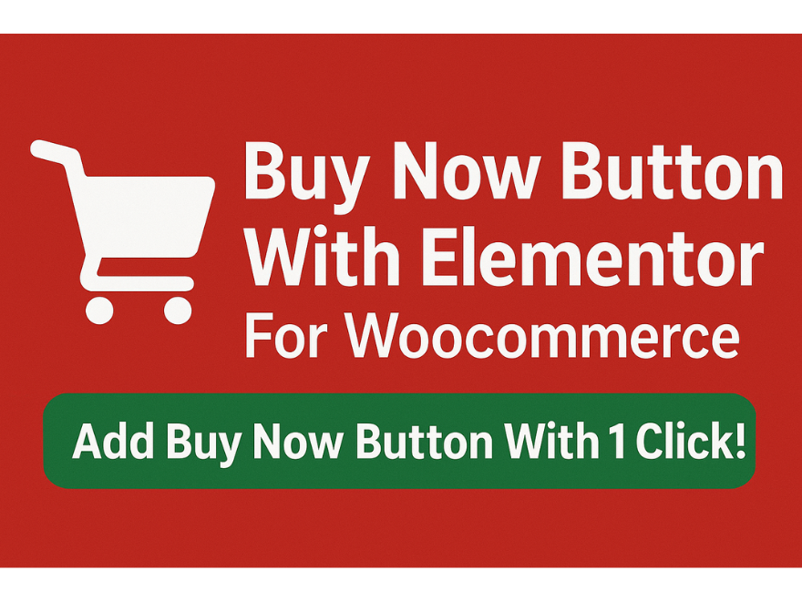 Frontend view of the Buy Now button on a product page.