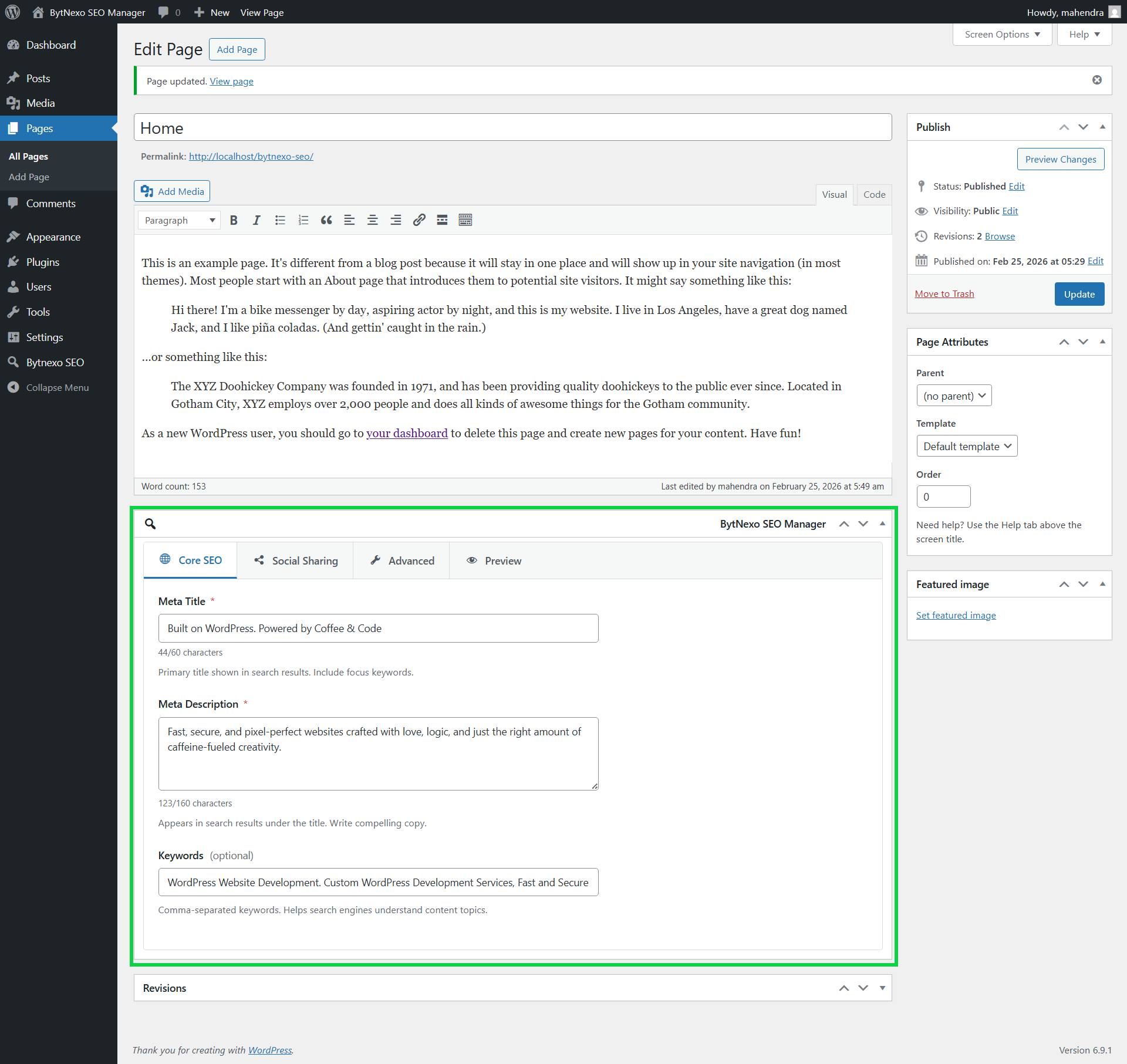**SEO Metabox - Social Sharing Tab** - Open Graph and Twitter Card settings with image preview