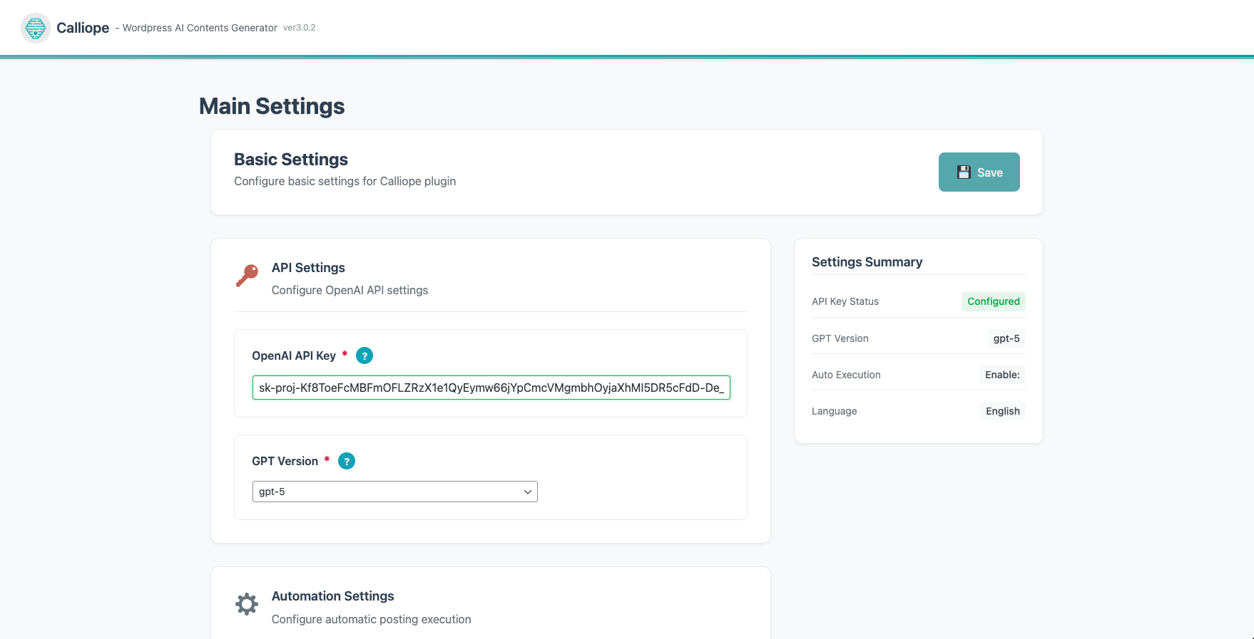 **Keyword Management**: Easy keyword and topic organization for automation