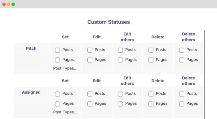 Navigation Menu Restrictions: PublishPress Capabilities enables you to restrict access to navigation menus by roles, logged in and logged out users.