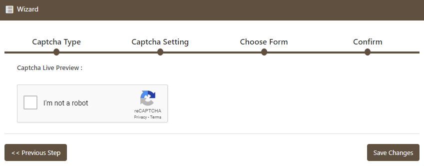 Notifications Setup Screen