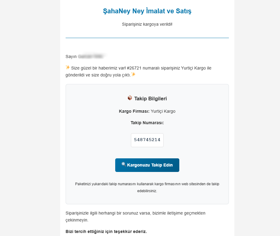 Customer My Account integration