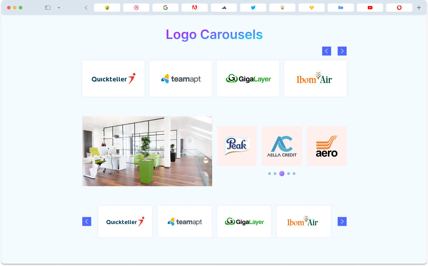 Divi Logo Carousel