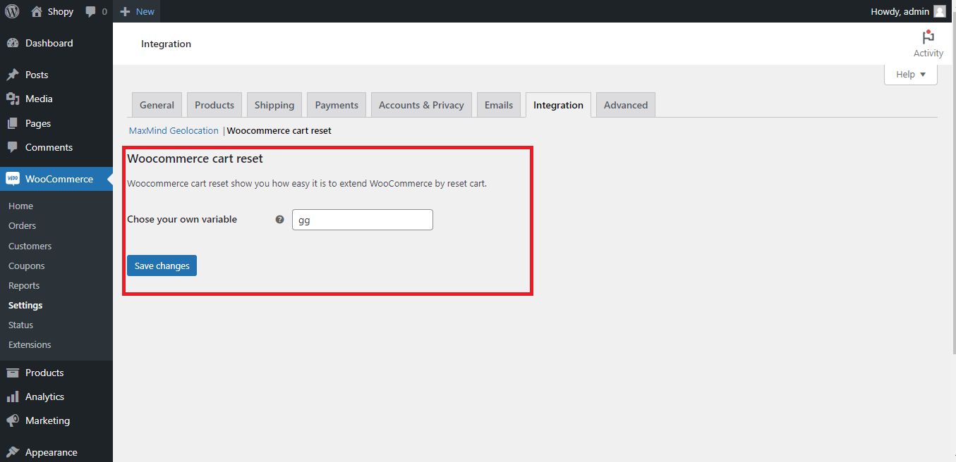 Manage Cart
