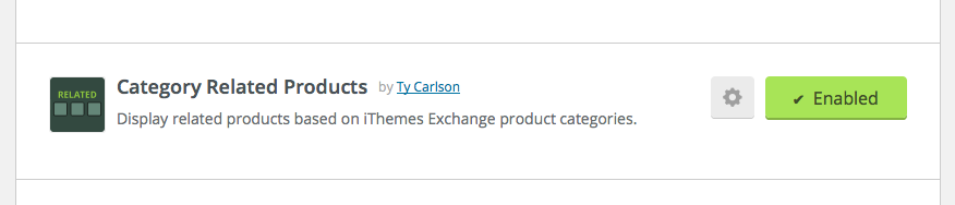 Enable the plugin on the Add-ons page under iThemes Exchange. Here you will also find the settings for this plugin
