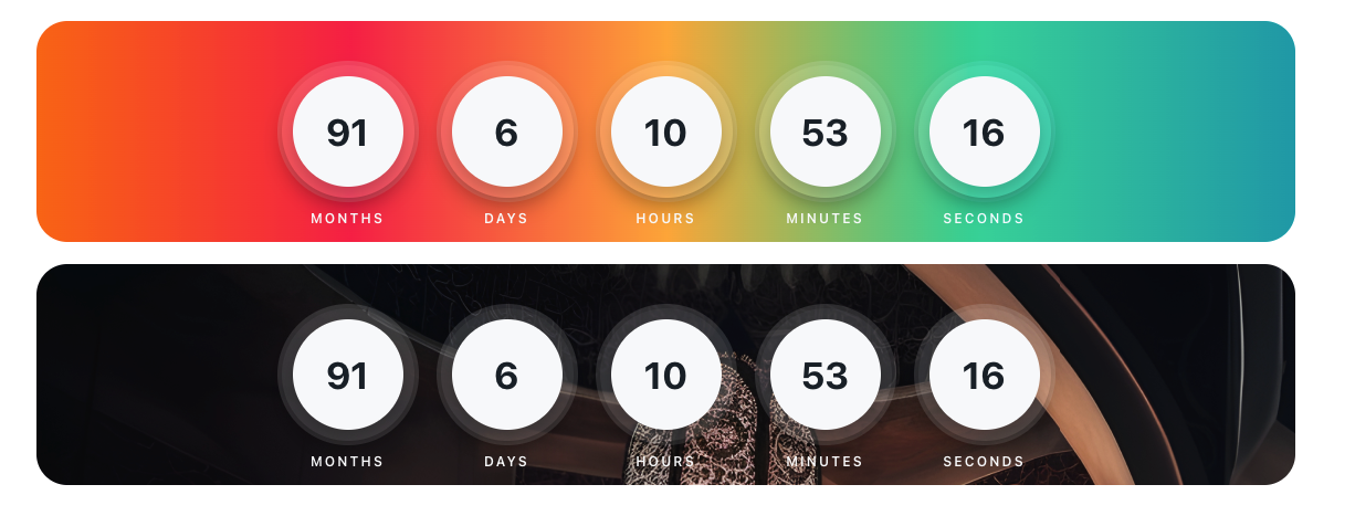 [screenshot-2.png] - An example of the Countdown Widget in action on a webpage.