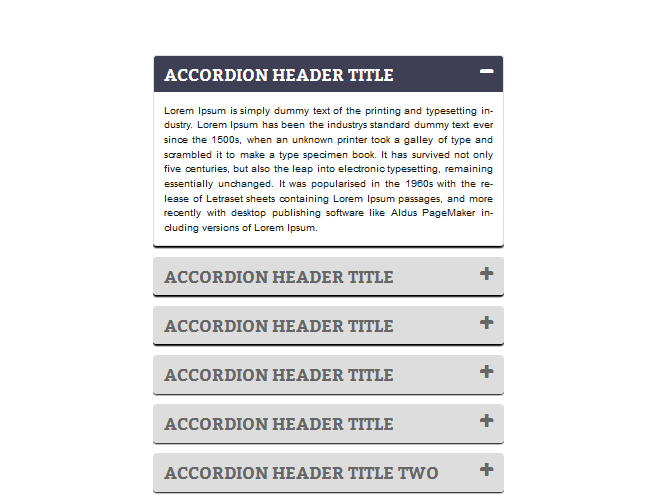 Accordion Open