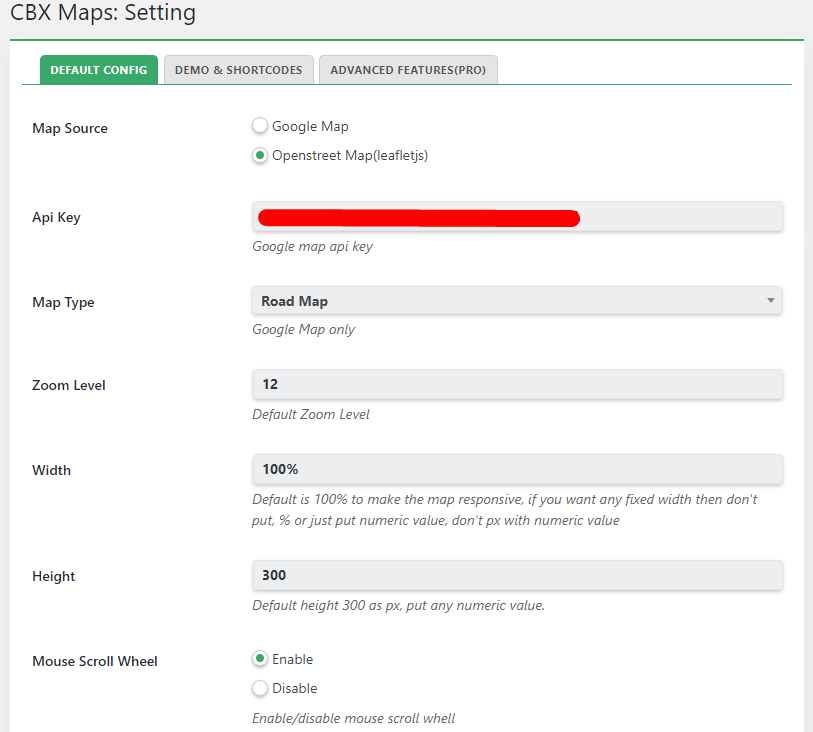 CBX Map global setting-2