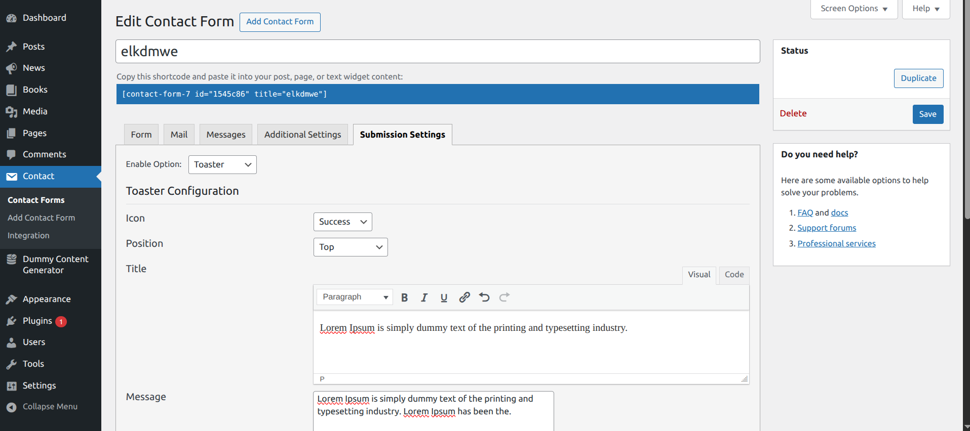You can redirect to particular Page/Custom post type using this option.