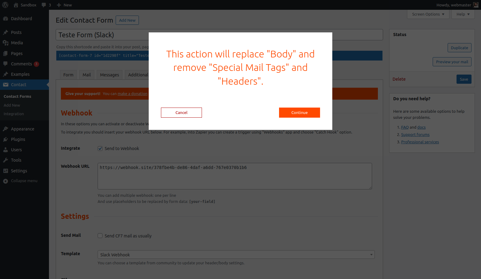 Using templates