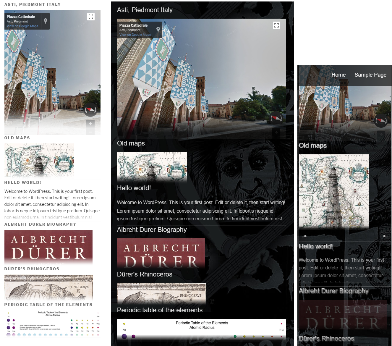 It "disguises" itself as your Theme. >>>