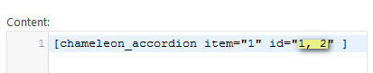 **Get term_id from Database**. >>> Use a few term_id  in the shortcode.
