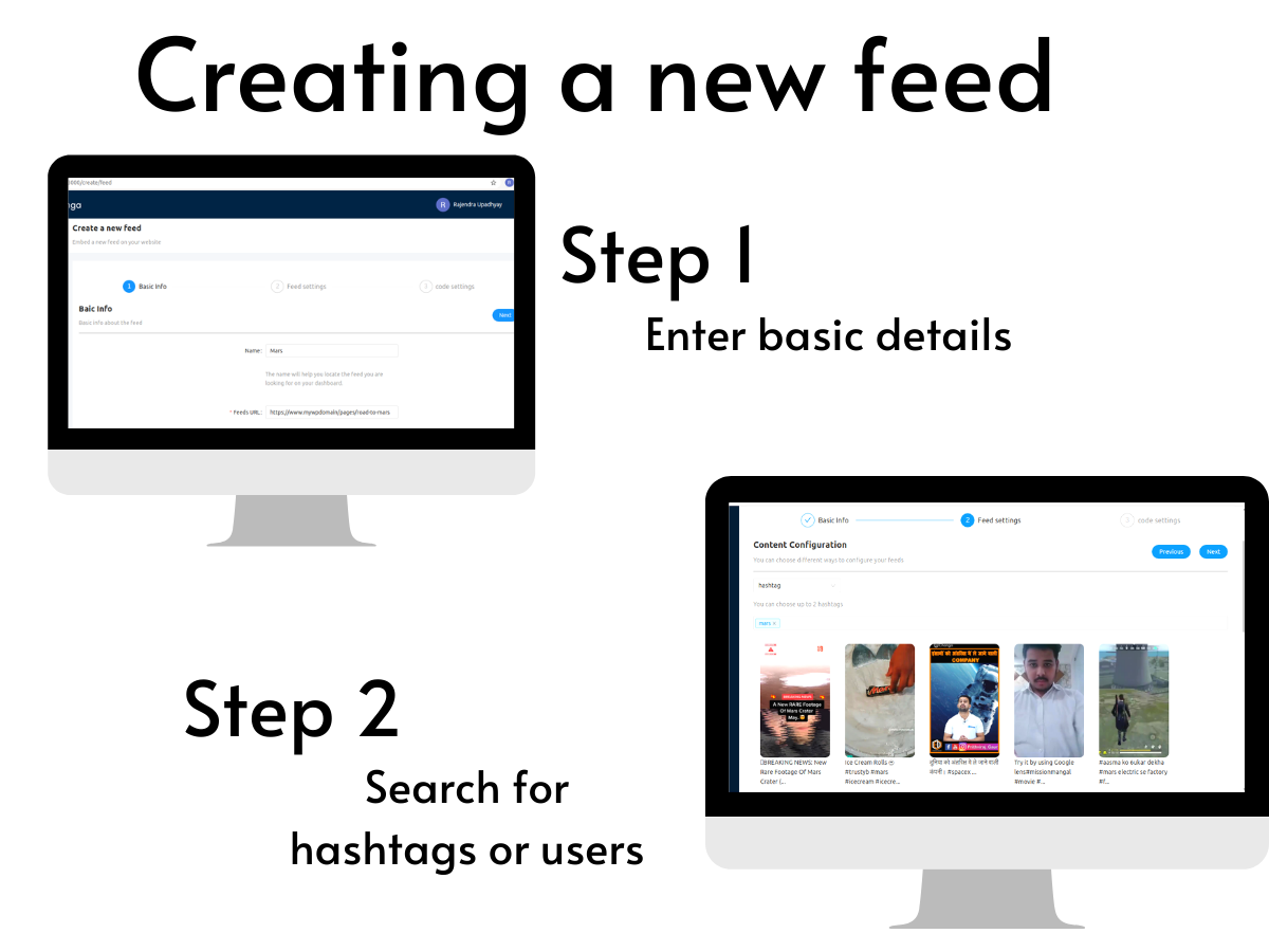Changa Feed Creation