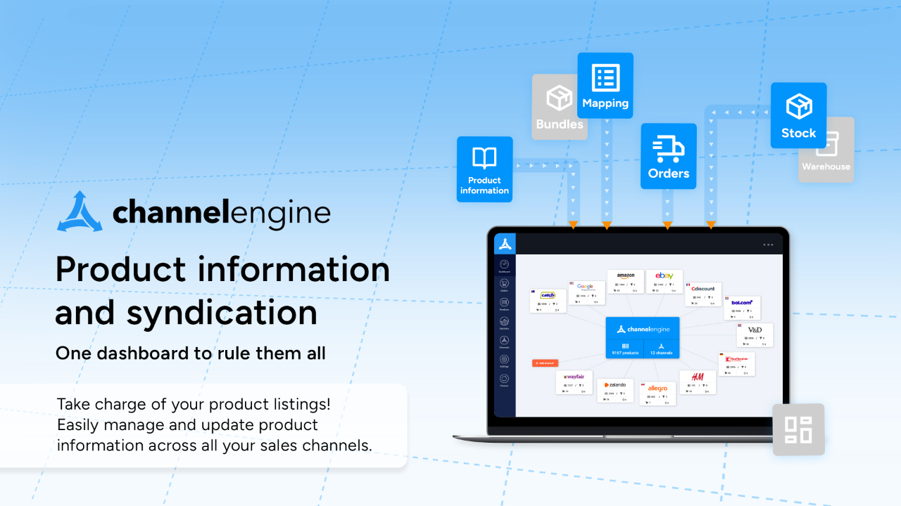 Product information and syndication | ChannelEngine
