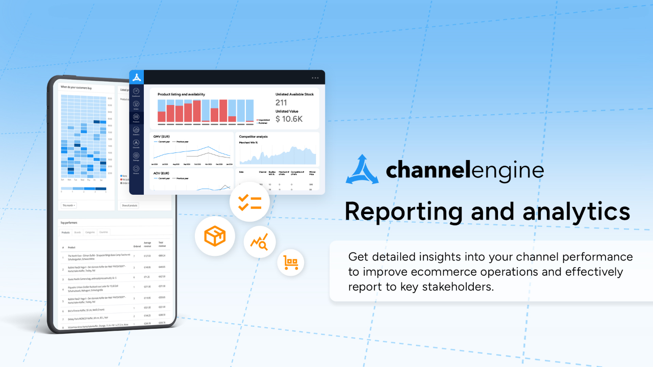 Reporting and analytics | ChannelEngine