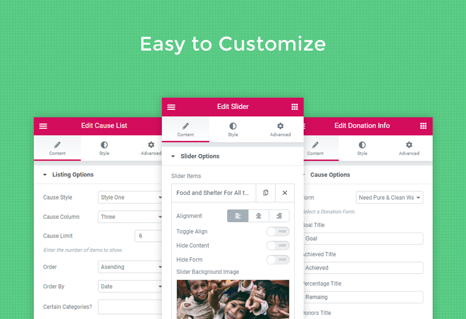 Easy to Customize - Elementor Native Way