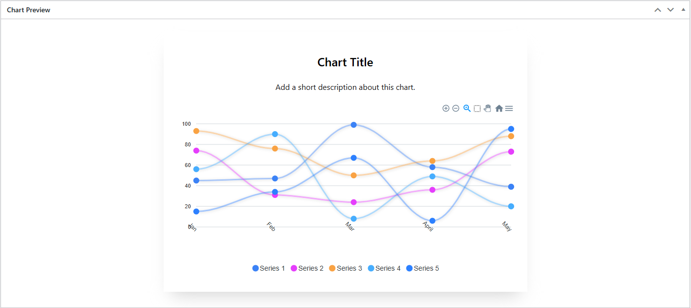 Legend Settings – Enable and style chart legends with position, alignment, and typography options.