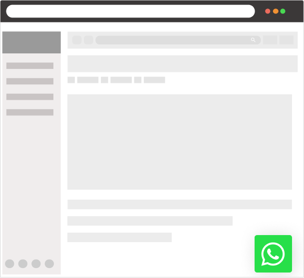WhatsApp Button – Shortcode Template Style 2