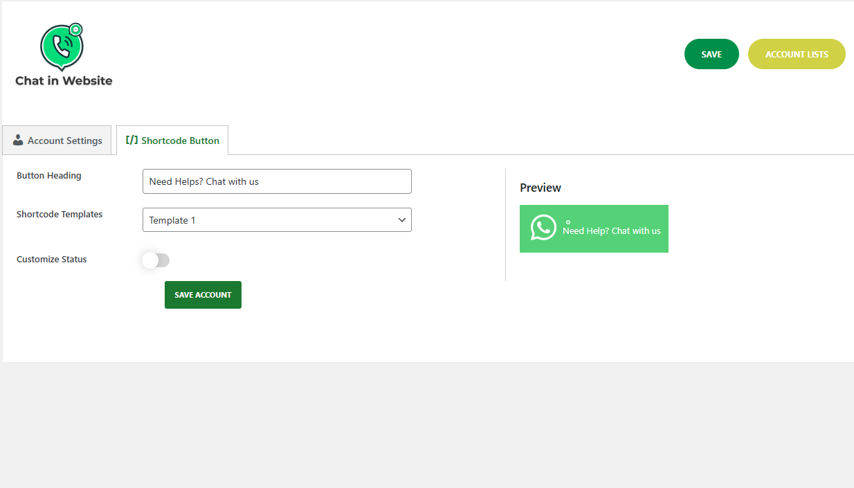 Floating Icon – Template Style 5