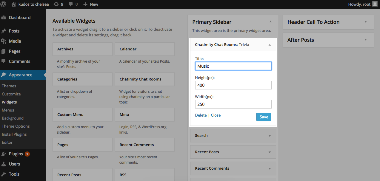 Account Configuration