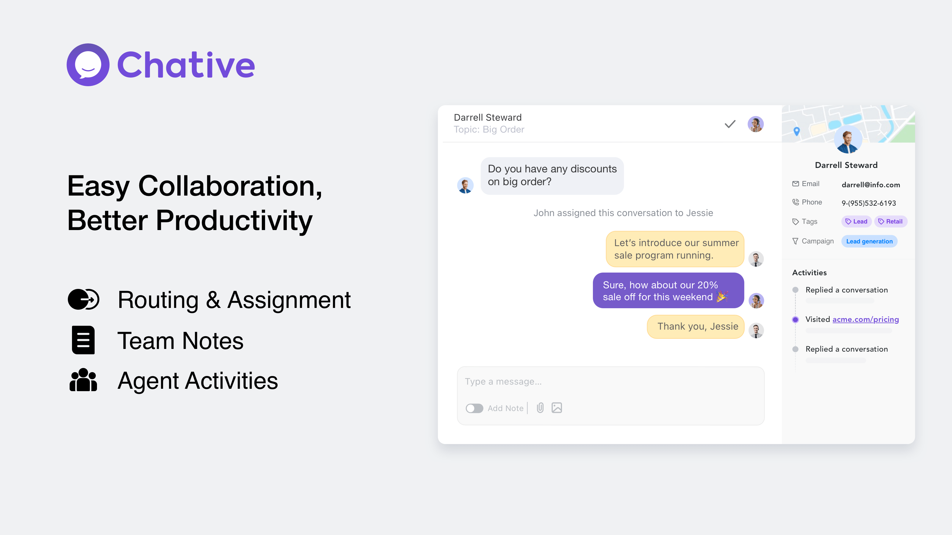 Easy Collaboration, Better Productivity.