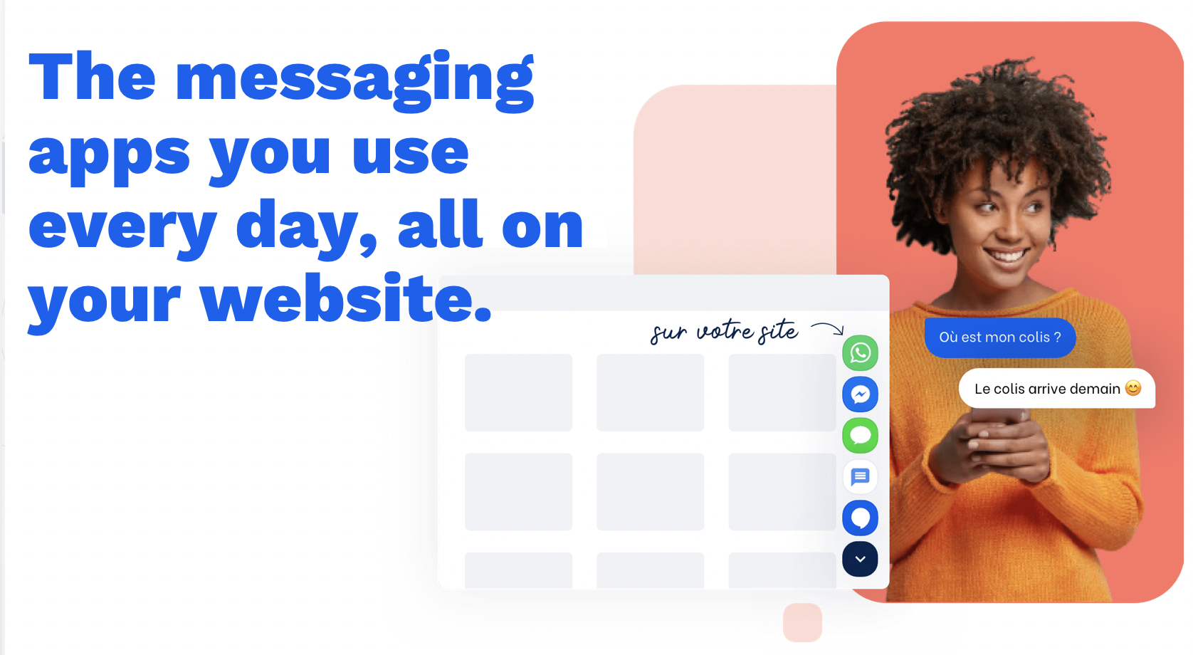 Instant messaging on your site