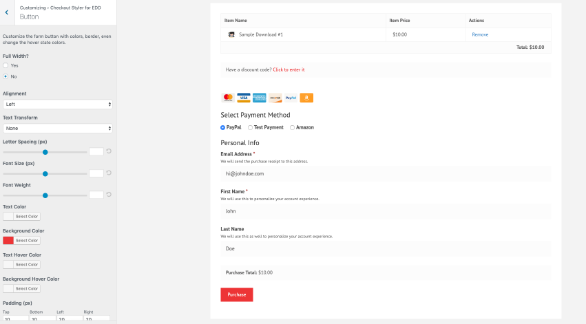 Login/Register/Discount Message
