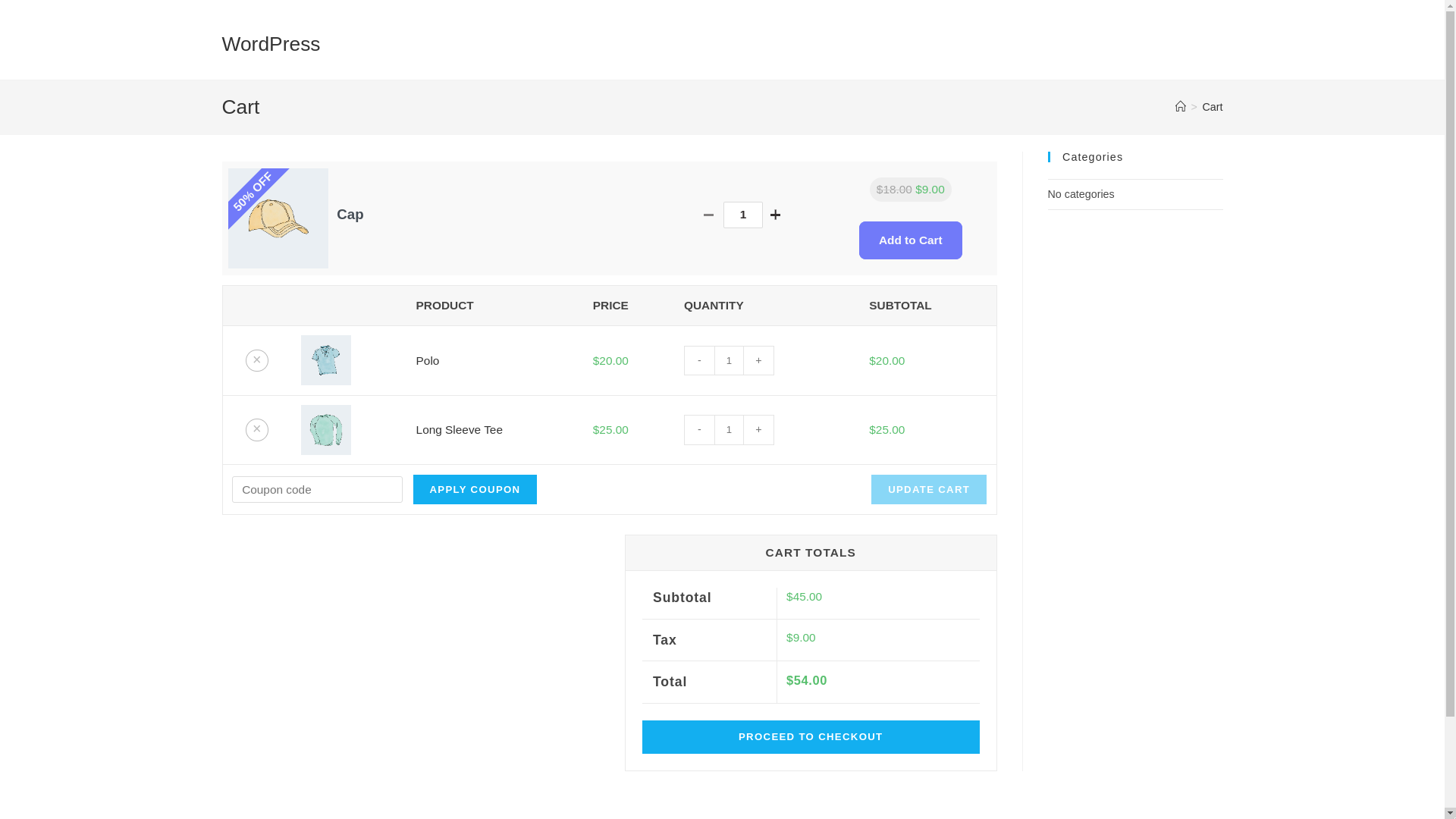 Cart Upsells on the Cart page