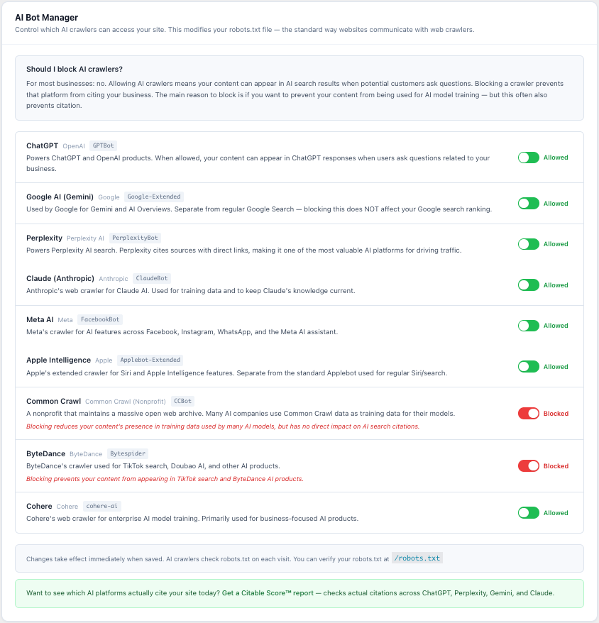 WooCommerce integration — auto-generates Product schema, supplement or replace mode