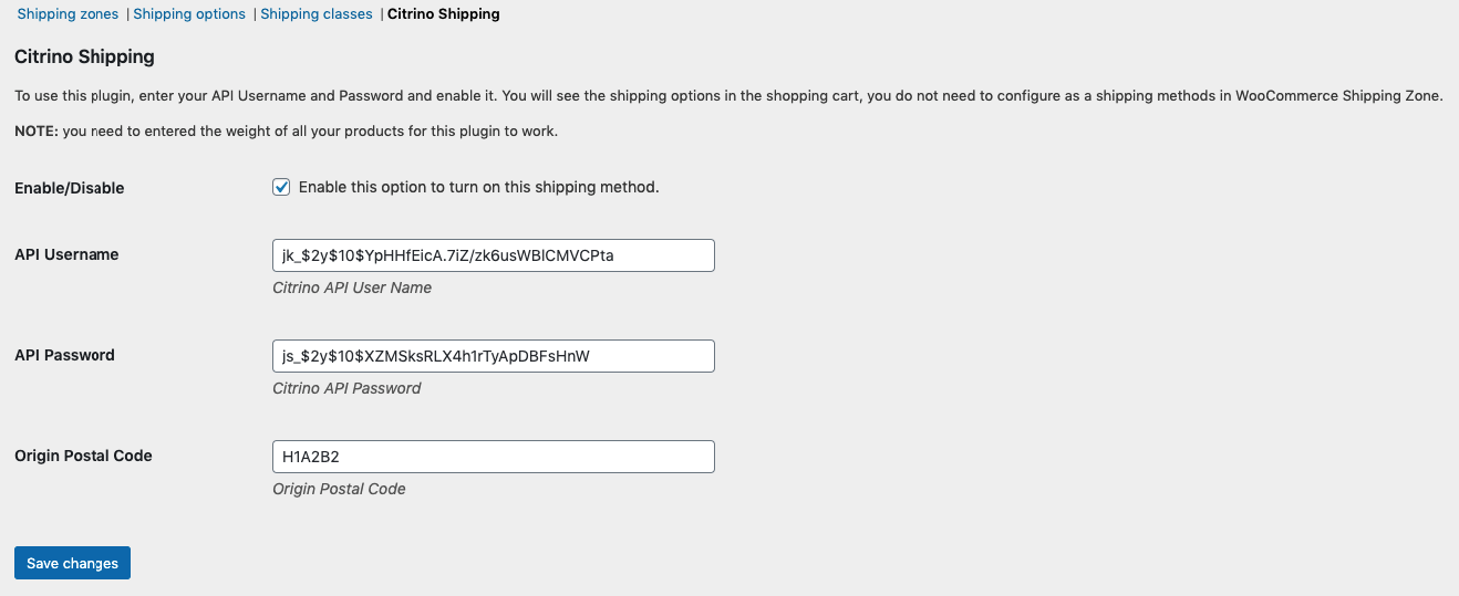 Configure your API keys in the Woocommerce settings screenshot-1.png