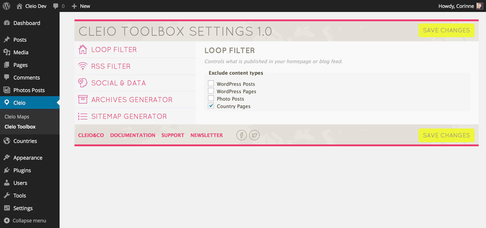 Widget - Bio