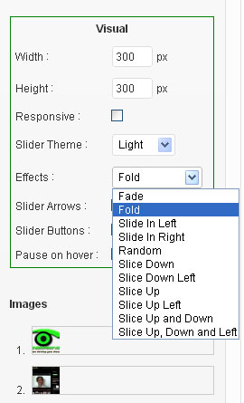 Client Scroller Widget overview