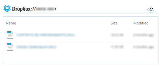Carpeta Dropbox